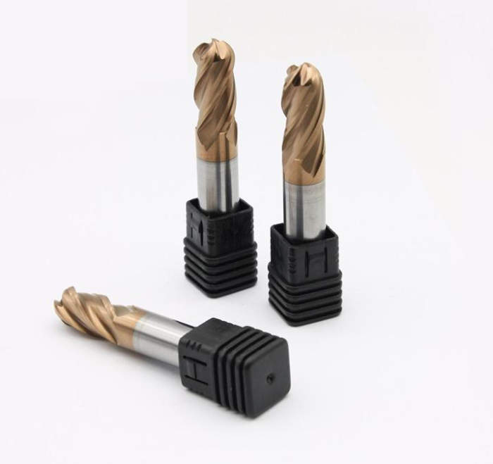 4F Ball Nose End Mill HRC55 - Image 2