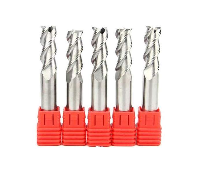 3F Flat Aluminum End Mill HRC55 - Image 2