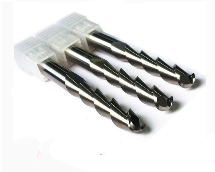 2F Ball Nose Aluminum End Mill HRC45 - Image 3