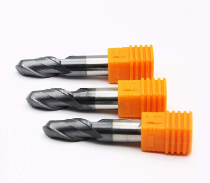 2F Ball Nose End Mill HRC45 - Image 7