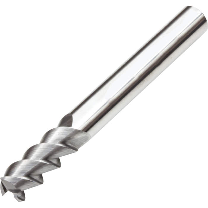 3F Flat Aluminum End Mill HRC55